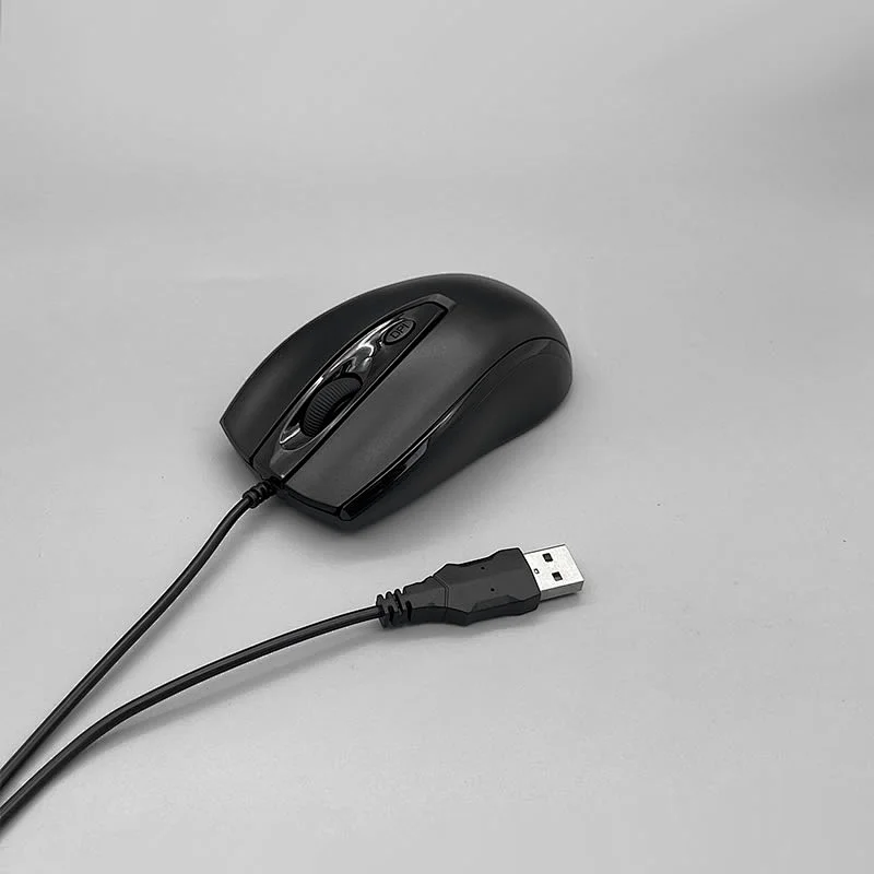 Hot Selling Basic Office Mouse 4D Wired USB Optical Mouse PC Computer Mice Ergonomic Mouse for Laptop Desktop M-018X